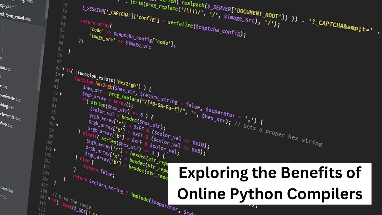 Exploring the benefits of online python compliers