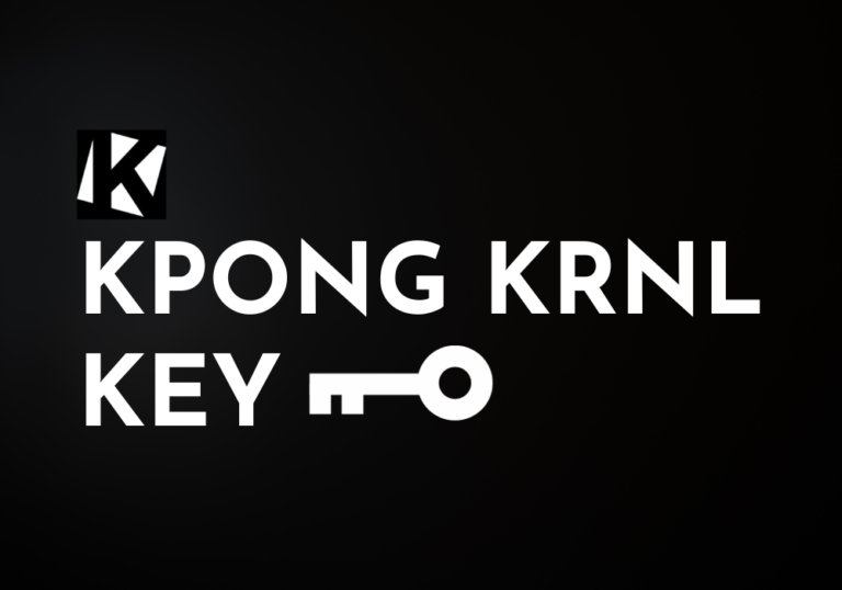 KPong KNRL Key